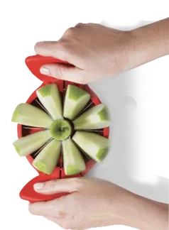 cortador manzana